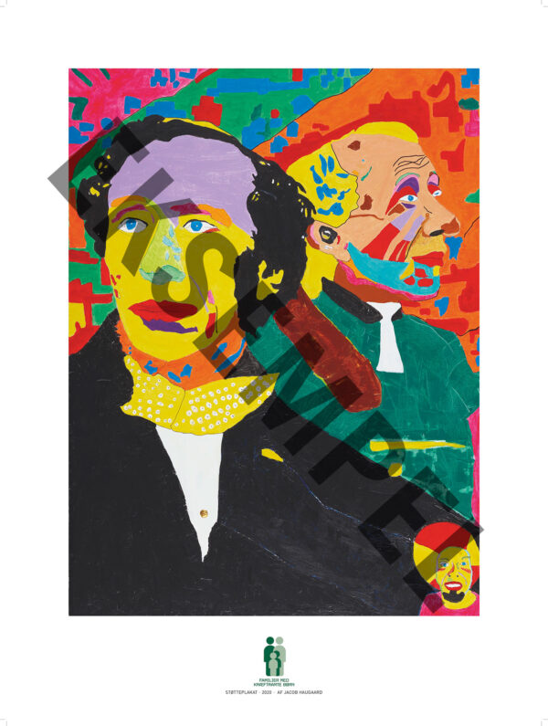 Støttebillede af Jakob Haugaard 2020 (plakat uden ramme)